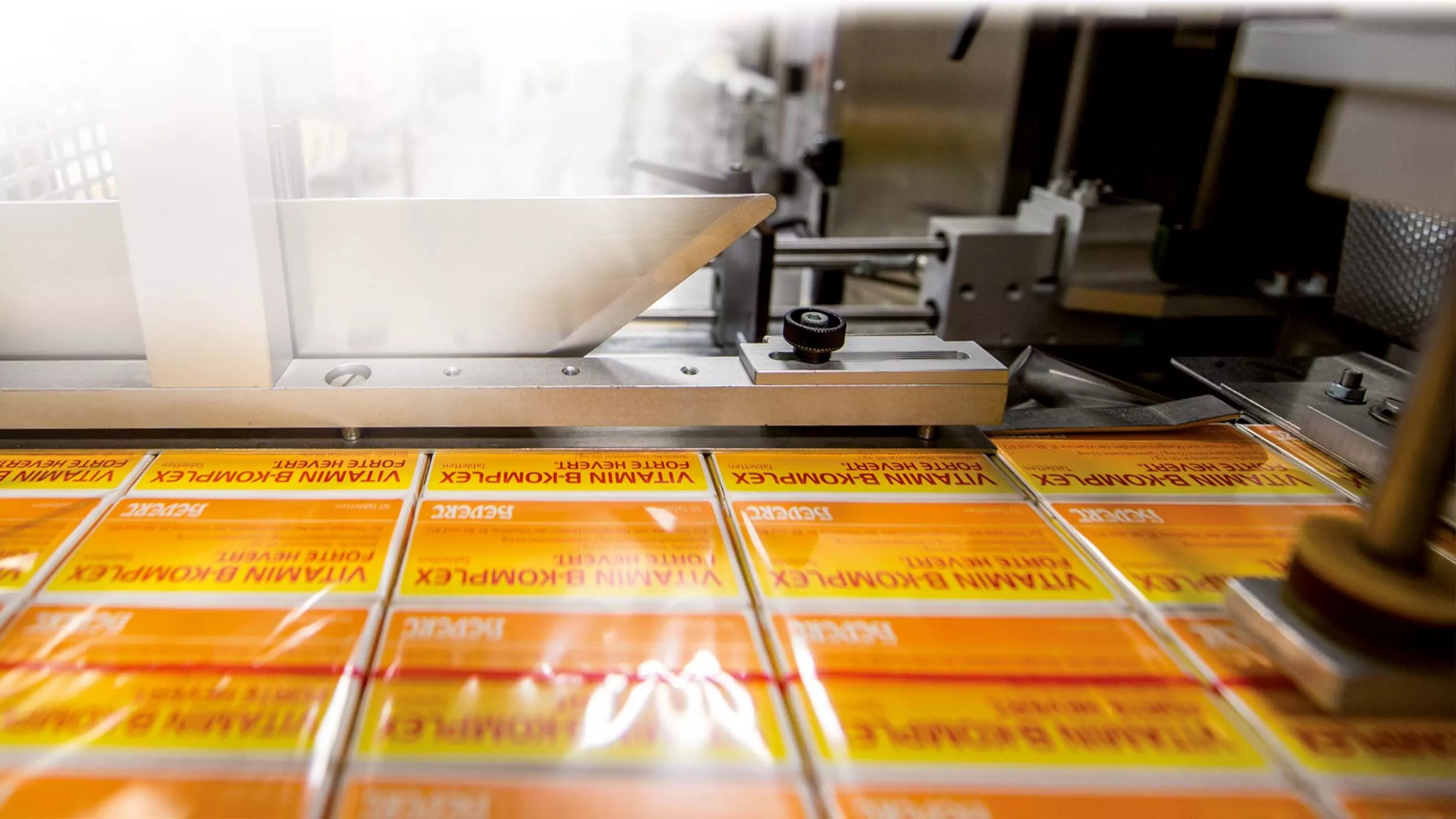 Hevert investing in the future and in Germany as a production location with a new packaging line for tablets