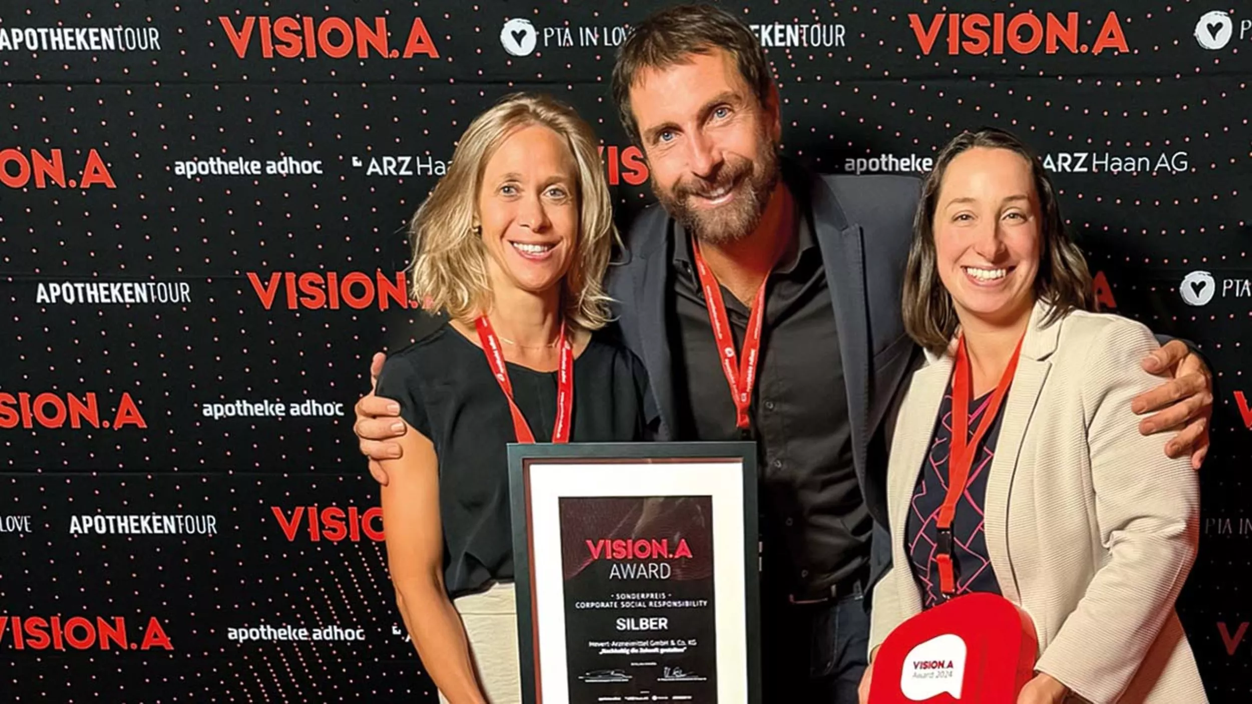 Hevert mit Sonderpreis für CSR-Engagement ausgezeichnet. - © Hevert Arzneimittel