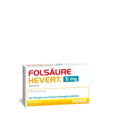 Folsäure Hevert 5 mg Tabletten