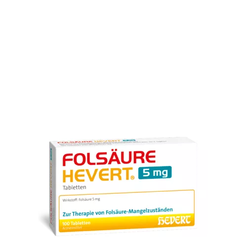 Folsäure Hevert 5 mg Tabletten