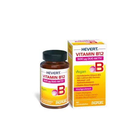 Vitamin B12 Hevert 500 µg Duo Aktiv