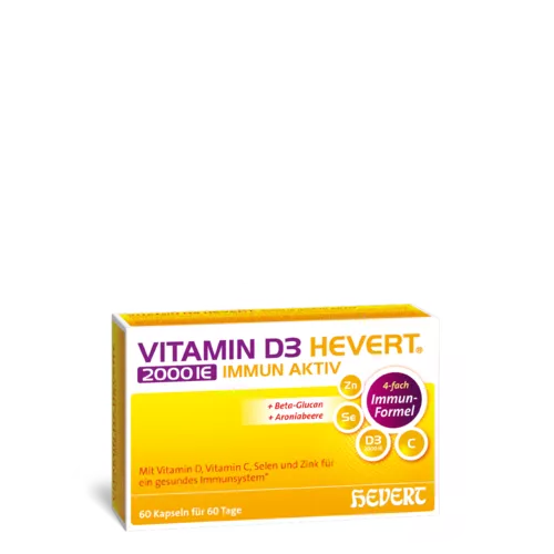 Vitamin D3 Hevert 2000 IE Immun Aktiv