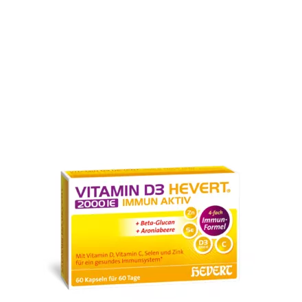 Vitamin D3 Hevert 2000 IE Immun Aktiv