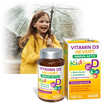 Vitamin D3 Hevert Immun Aktiv Kids