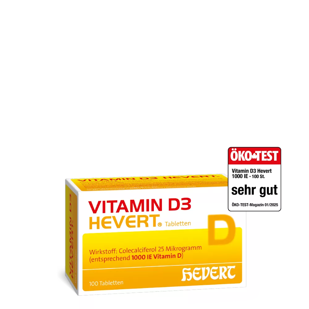 Vitamin D3 Hevert: Testsieger bei ÖKO-TEST!