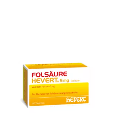 Folsäure Hevert 5 mg Tabletten