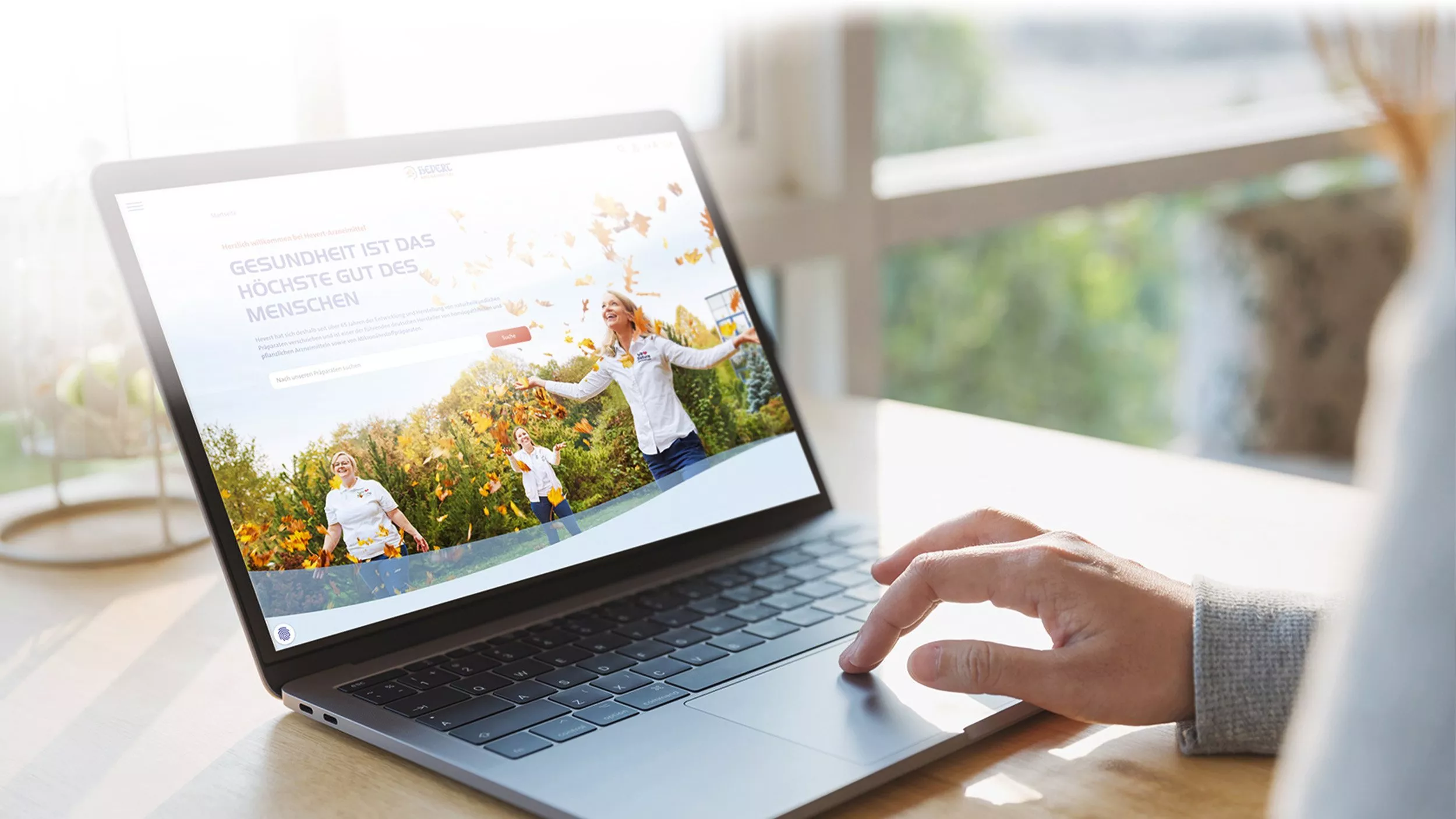 Neuer Webauftritt von Hevert-Arzneimittel