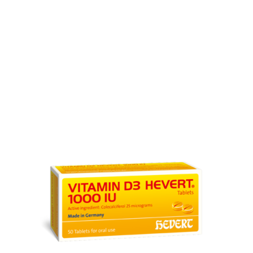 Vitamin D3 Hevert 1000 IU