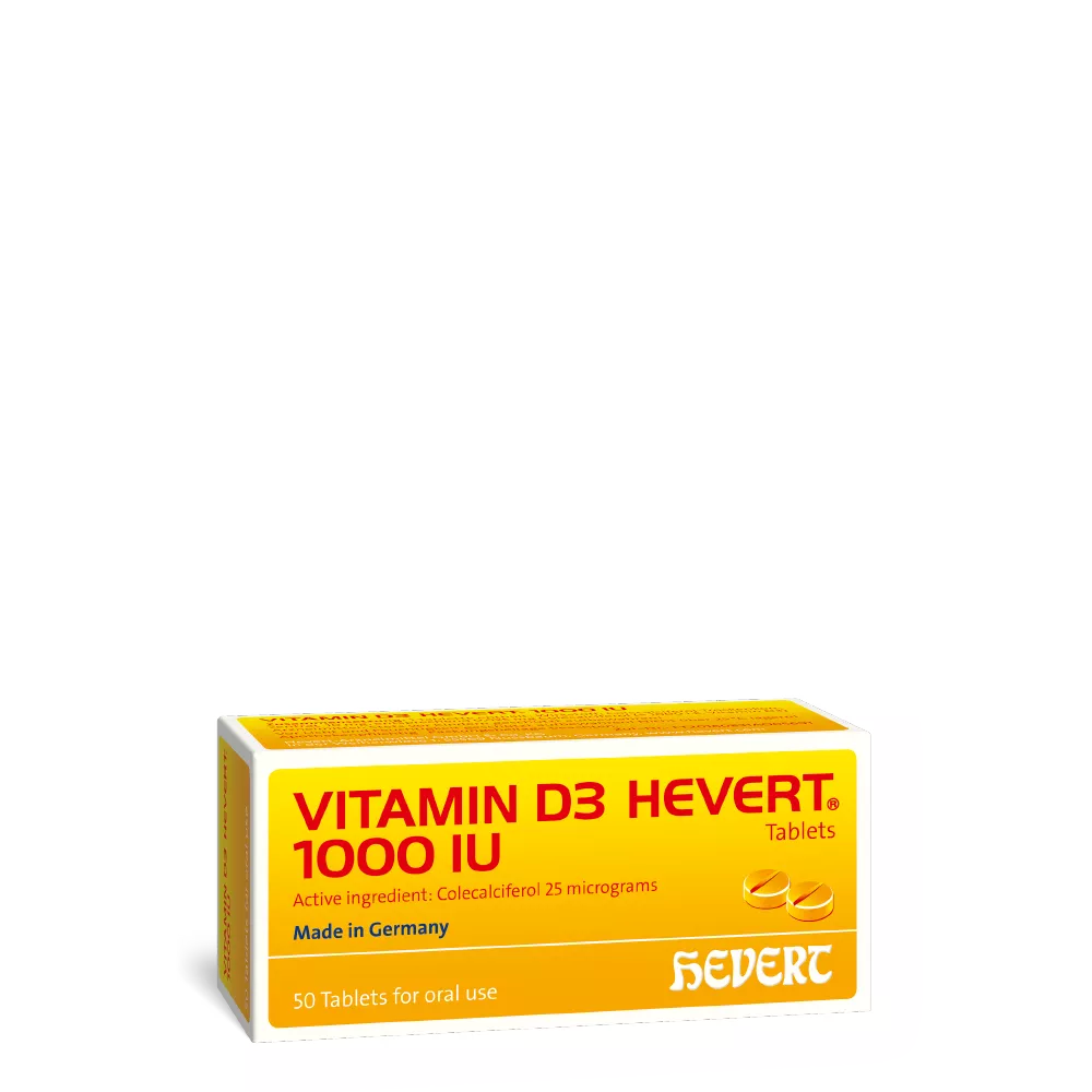 Vitamin D3 Hevert 1000 IU