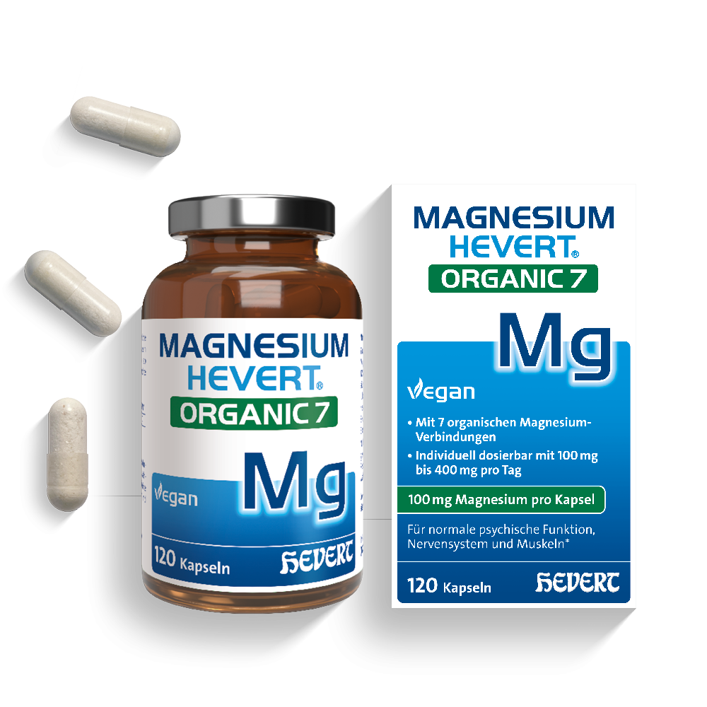 Magnesium Hevert<br>Organic 7