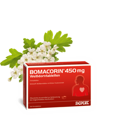 Bomacorin 450 mg Weißdorntabletten