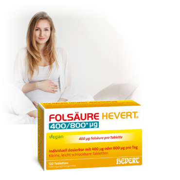 Folsäure Hevert 400/800 µg