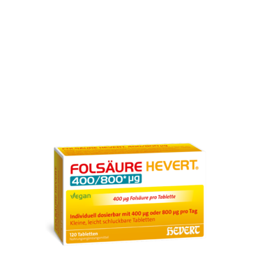 Folsäure Hevert 400/800 µg