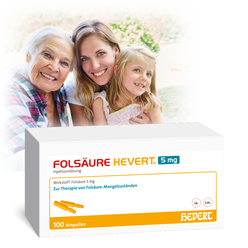 Folsäure Hevert 5 mg