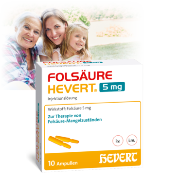 Folsäure Hevert 5 mg