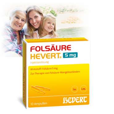 Folsäure Hevert 5 mg