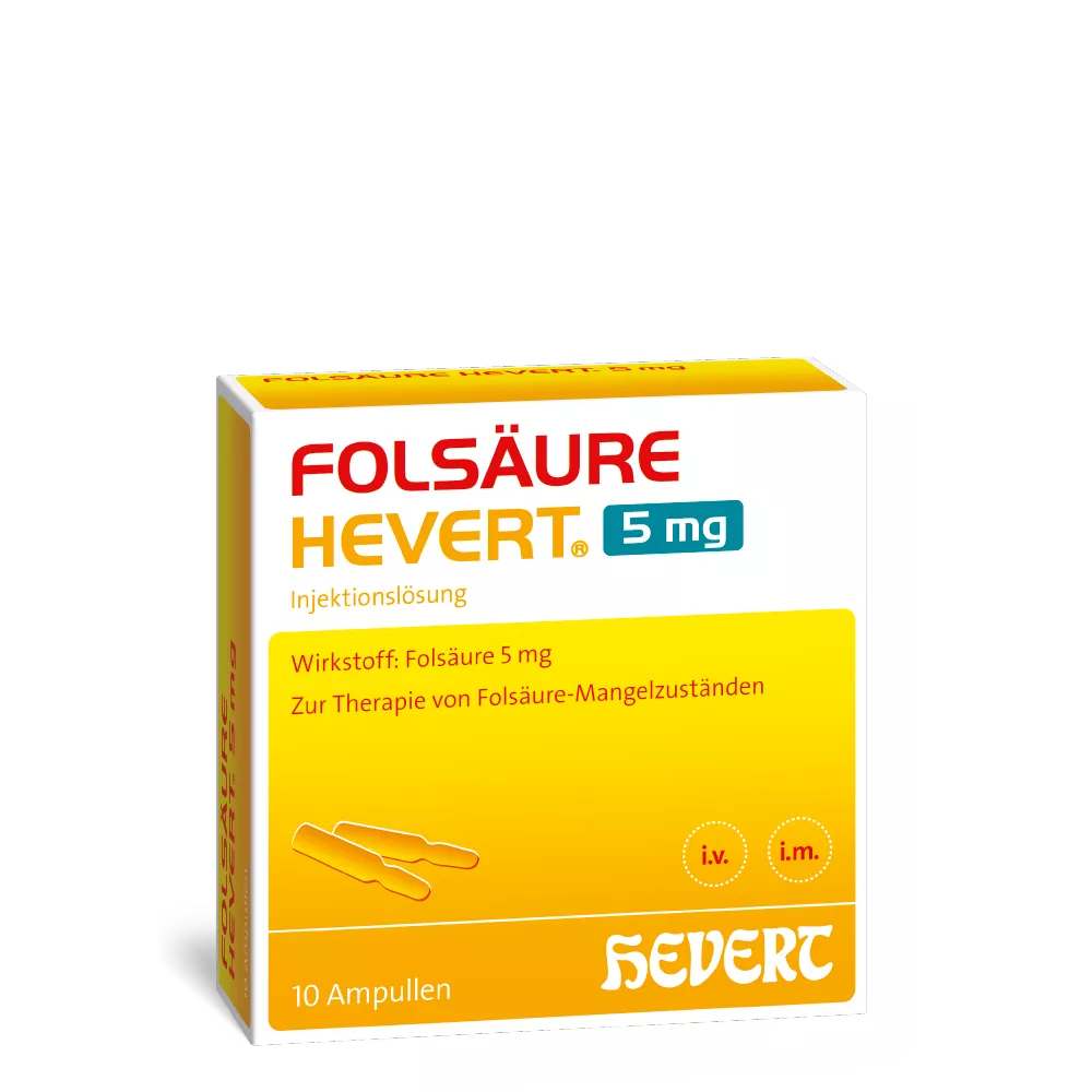 Folsäure Hevert 5 mg