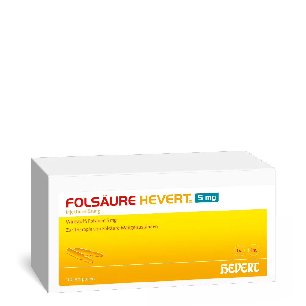 Folsäure Hevert 5 mg