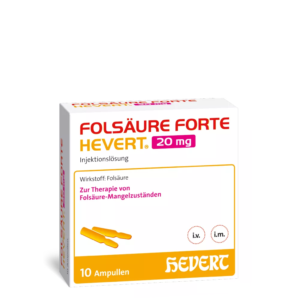Folsäure forte Hevert 20 mg