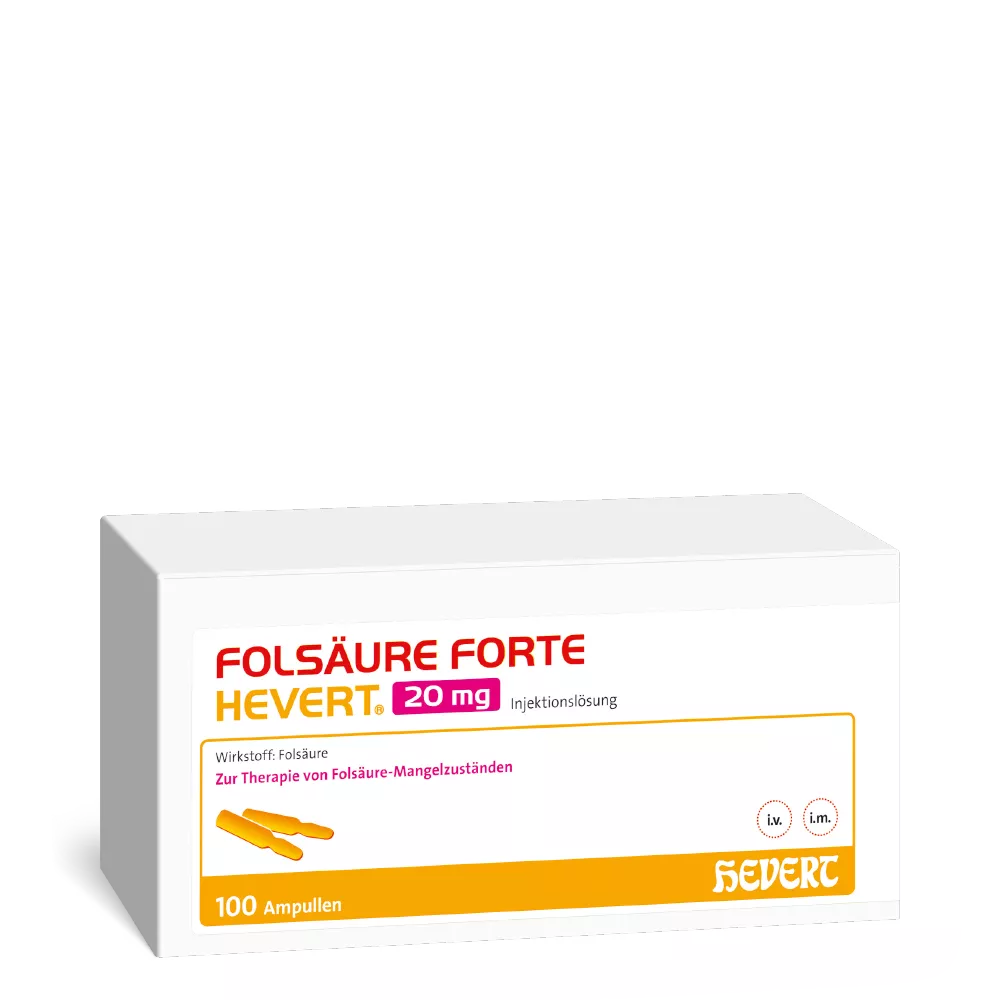 Folsäure forte Hevert 20 mg