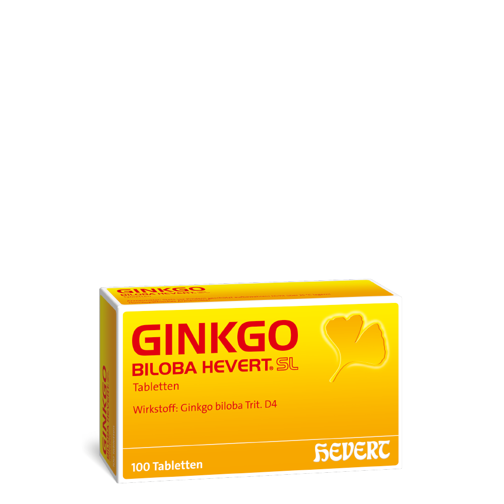 Ginkgo biloba Hevert Tabletten