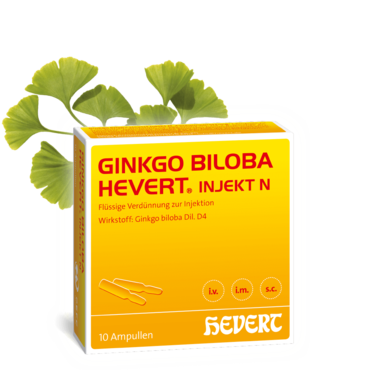 Ginkgo biloba Hevert injekt N