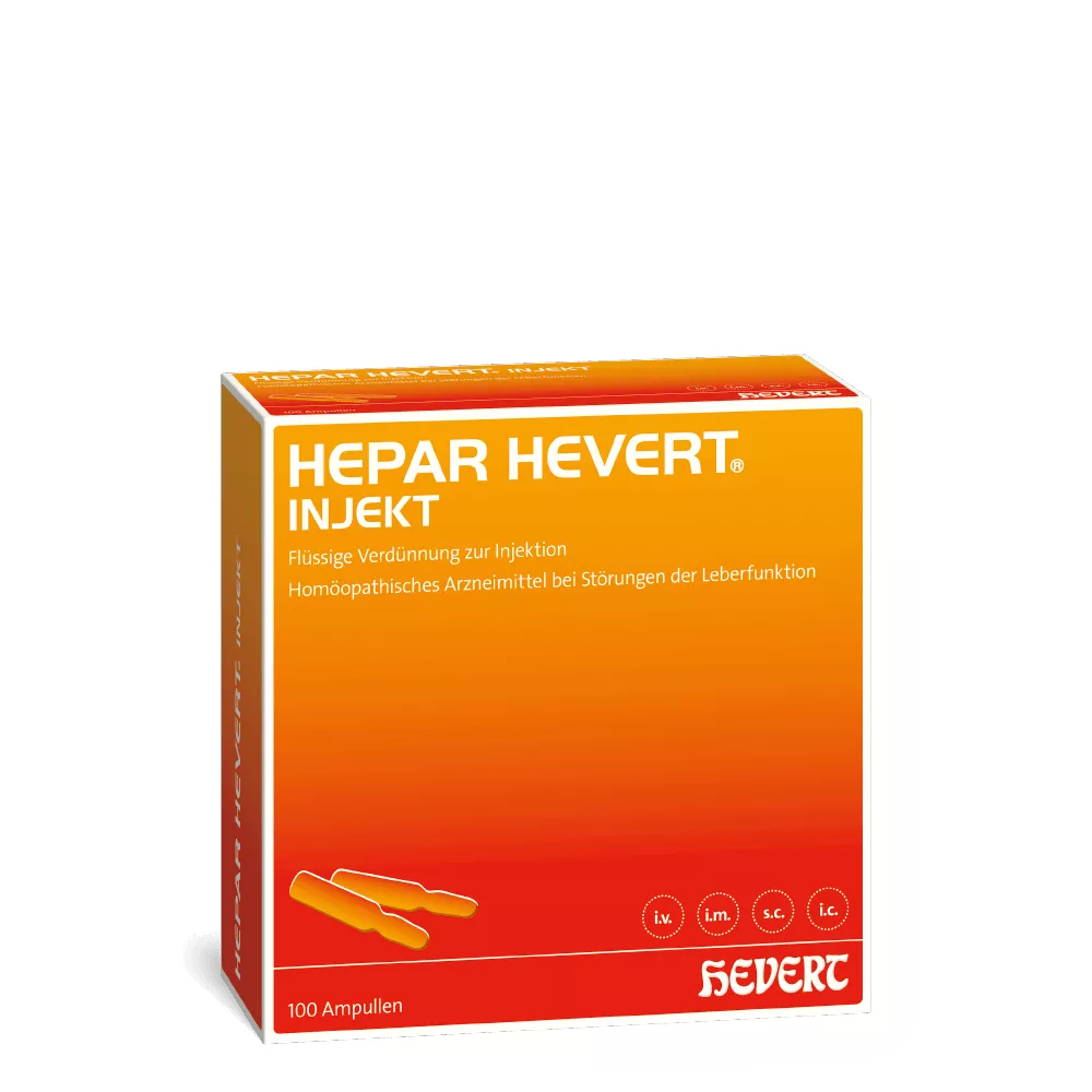 Hepar Hevert injekt