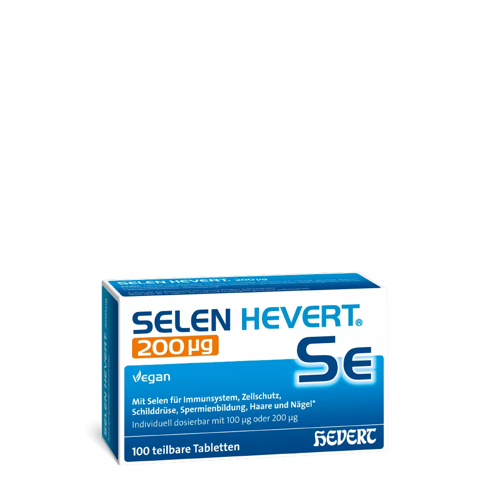 Selen Hevert 200 µg