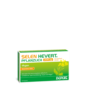 Selen Hevert pflanzlich 200 µg