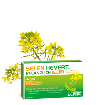 Selen Hevert pflanzlich 200 µg
