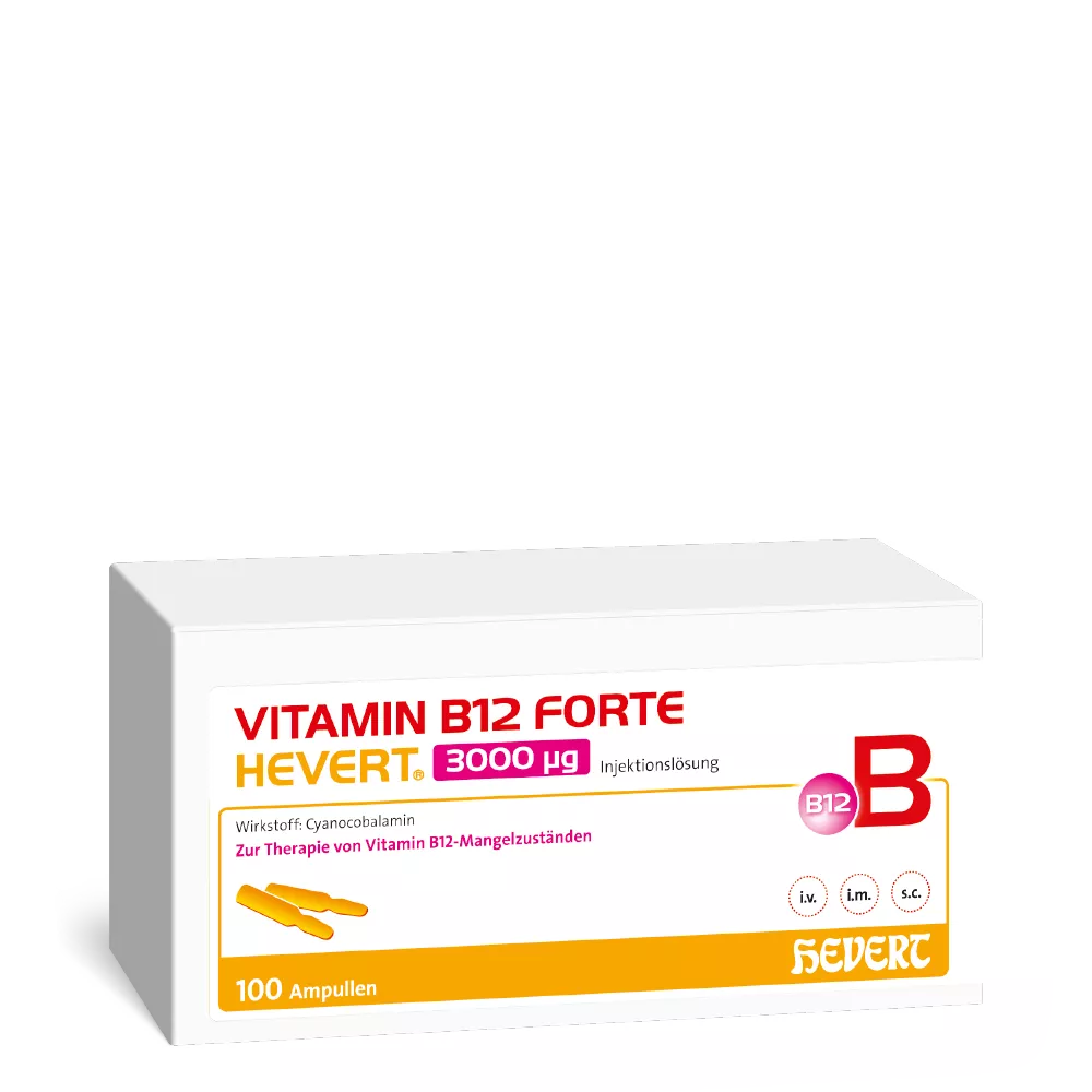 Vitamin B12 forte Hevert 3000 µg