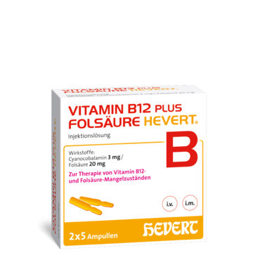 Vitamin B12 plus Folsäure Hevert