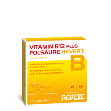 Vitamin B12 plus Folsäure Hevert