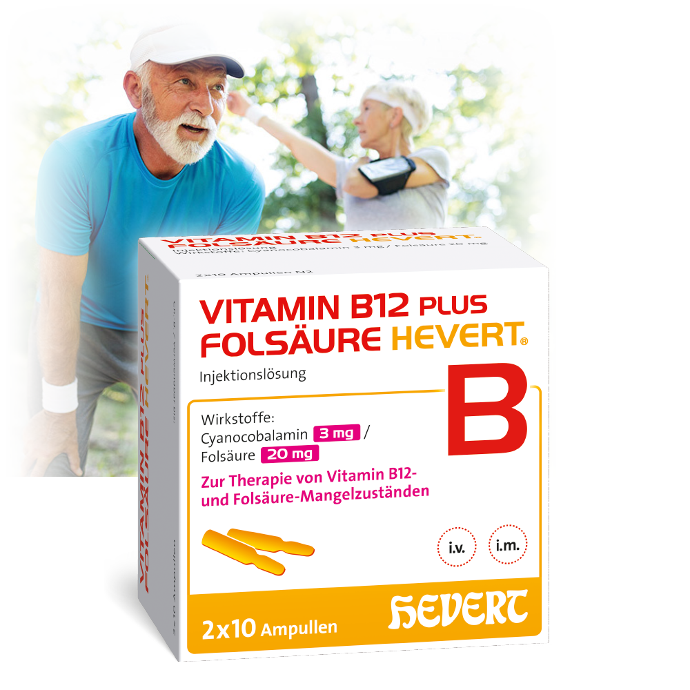 Vitamin B12 plus Folsäure Hevert