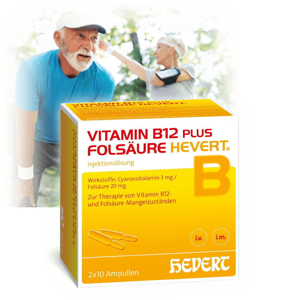 Vitamin B12 plus Folsäure Hevert