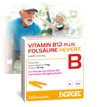 Vitamin B12 plus Folsäure Hevert