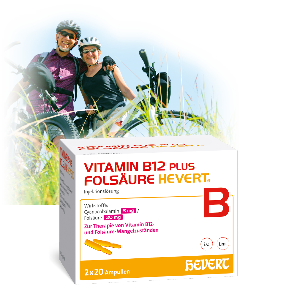 Vitamin B12 plus Folsäure Hevert