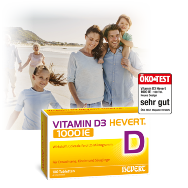 Vitamin D3 Hevert 1000 IE