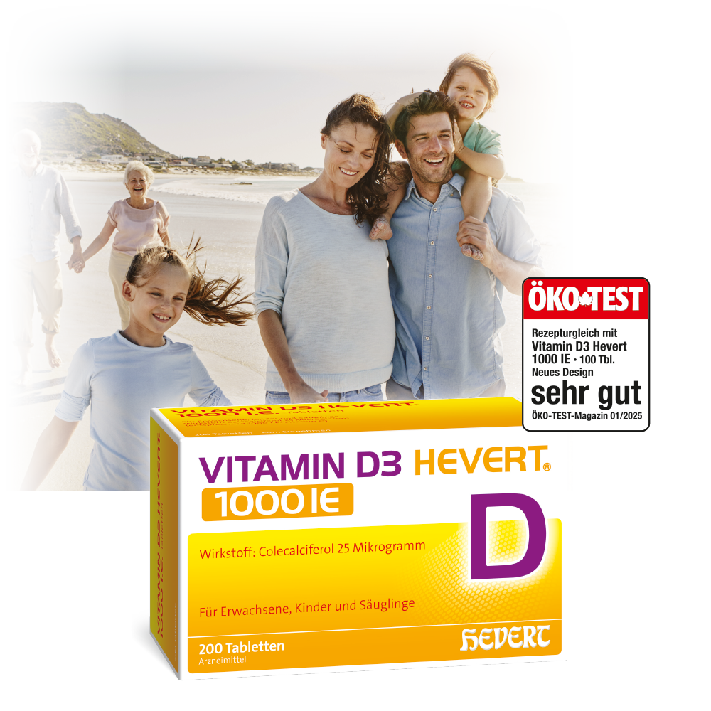 Vitamin D3 Hevert 1000 IE