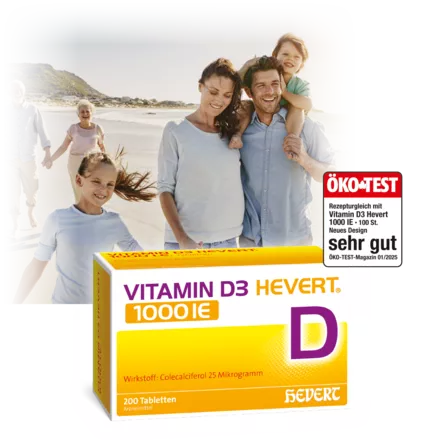 Vitamin D3 Hevert 1000 IE