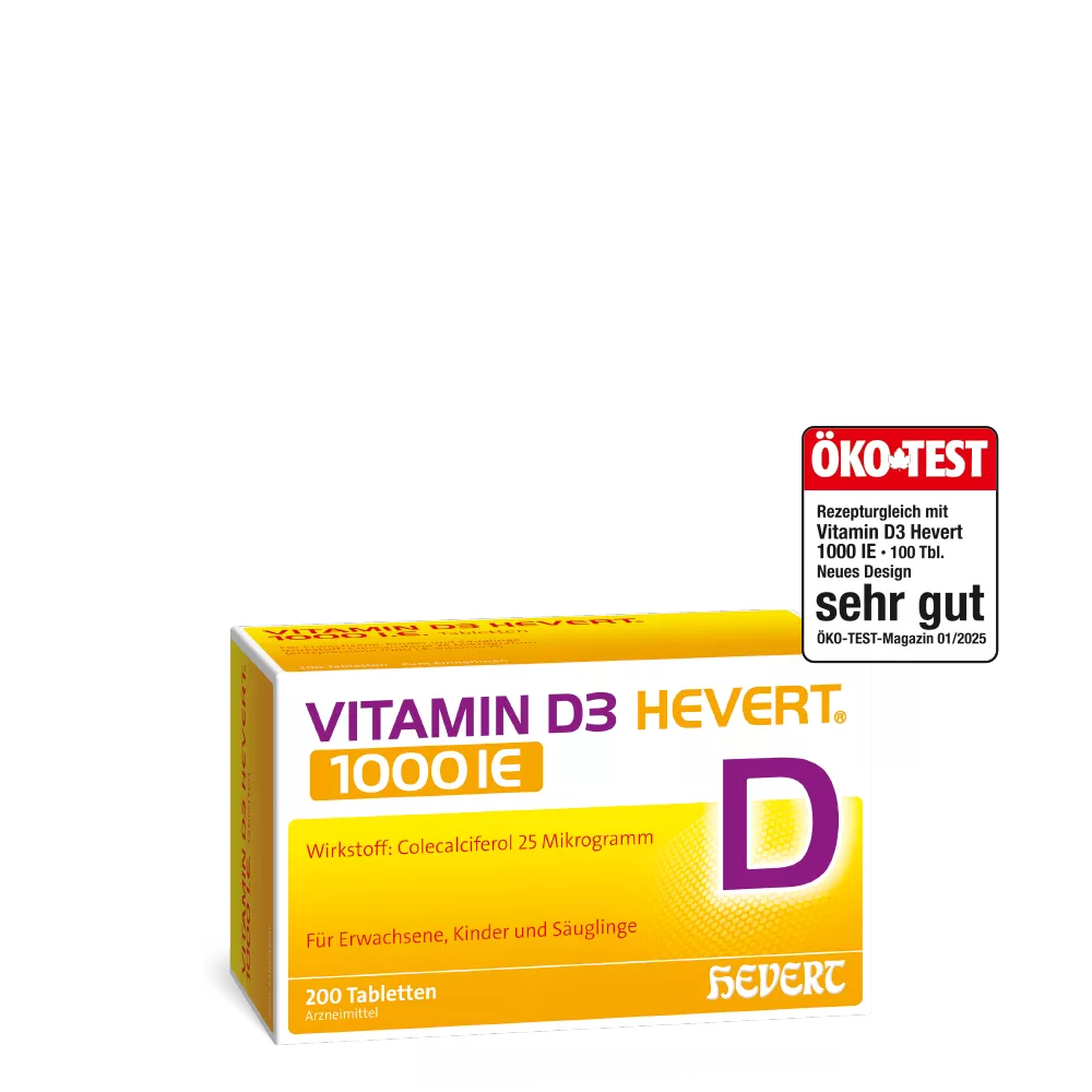 Vitamin D3 Hevert 1000 IE