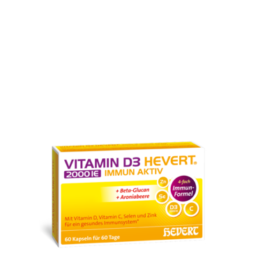 Vitamin D3 Hevert 2000 IE Immun Aktiv