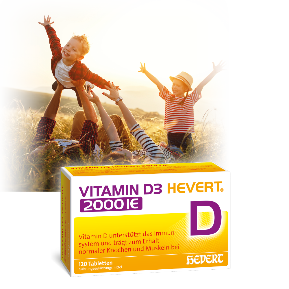 Vitamin D3 Hevert 2000 IE