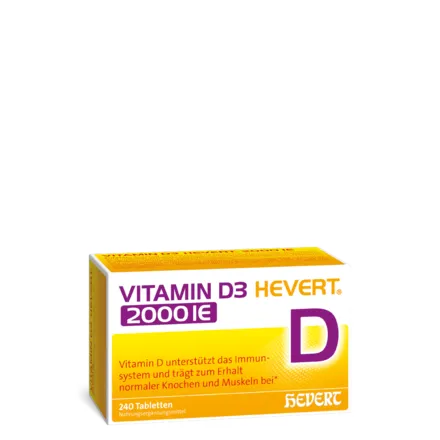 Vitamin D3 Hevert 2000 IE