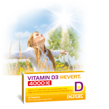 Vitamin D3 Hevert 4000 IE