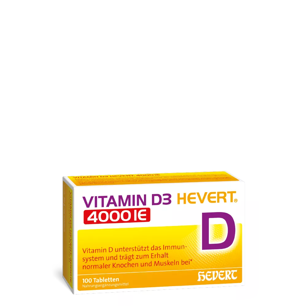 Vitamin D3 Hevert 4000 IE