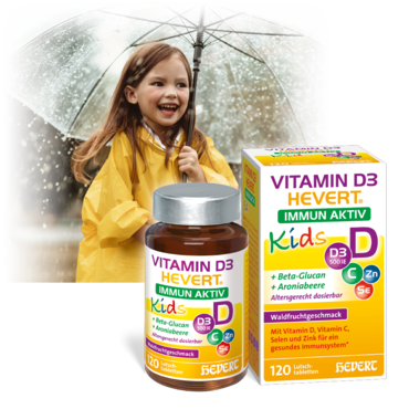 Vitamin D3 Hevert Immun Aktiv Kids
