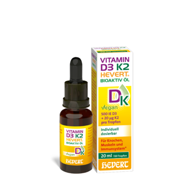 Vitamin D3 K2 Hevert Bioaktiv Öl